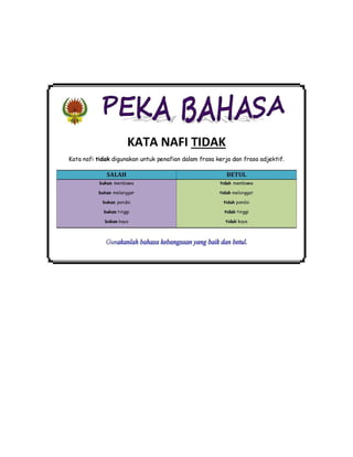 Peka bahasa
