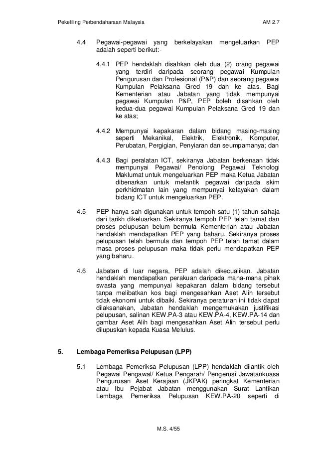 Surat Pekeliling Bendahari Negeri Sabah