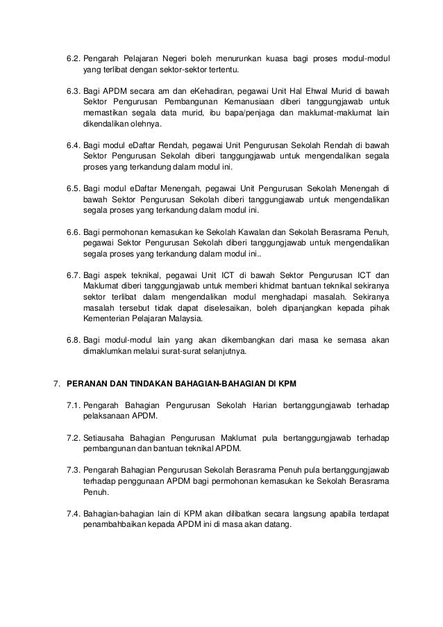 Pekeliling Apdm 2013
