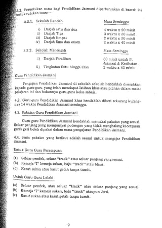 Pekeliling pakaian pj 1971