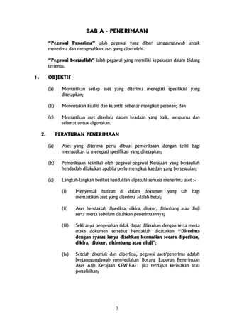 Pekeliling perbendaharaan bil 5 tahun 2007 dan buku tatacara pengurusu2026