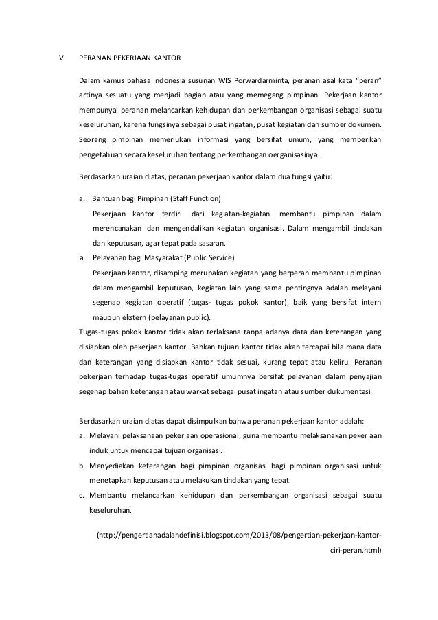 Jelaskan Tentang Pekerjaan Kantor Yang Bersifat Pelayanan Info Seputar Kerjaan