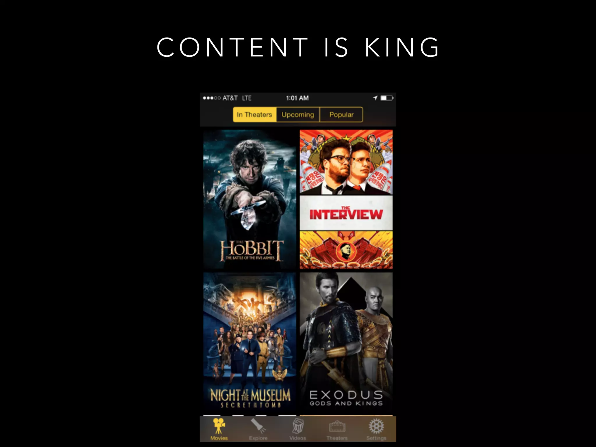 C O N T E N T I S K I N G
 