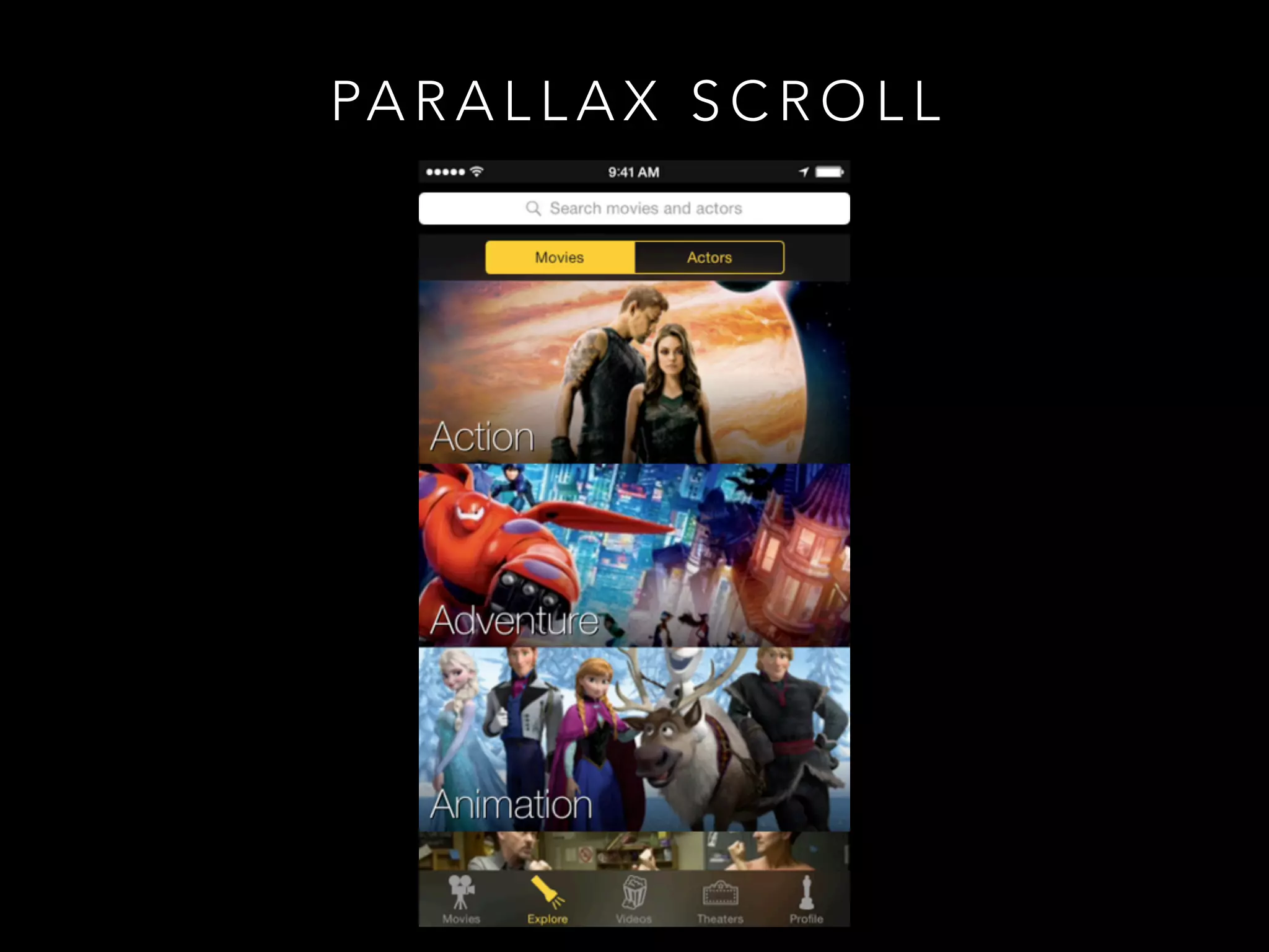 PA R A L L A X S C R O L L
 
