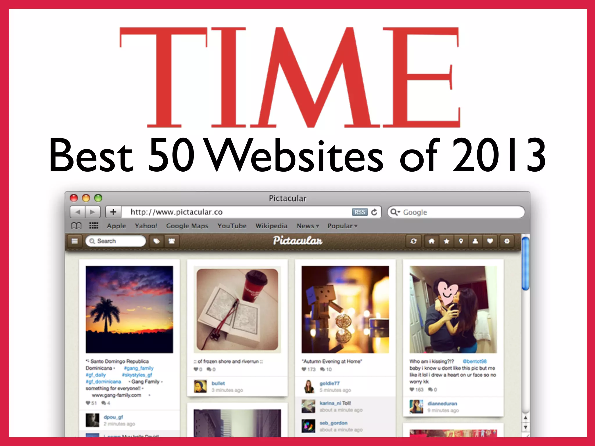 Best 50 Websites of 2013
 