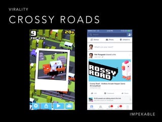 C R O S S Y R O A D S
V I R A L I T Y
I M P E K A B L E
 