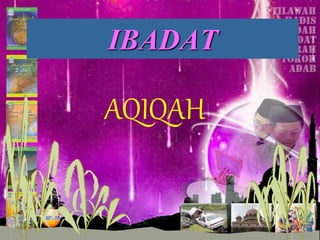IBADAT 
AQIQAH 
 