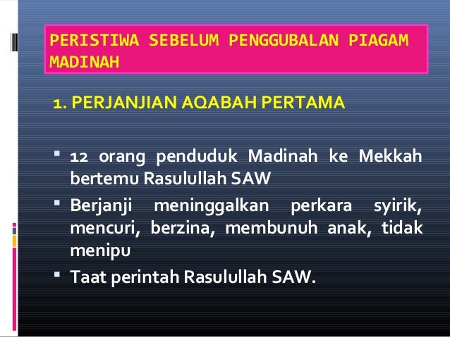 Piagam Madinah
