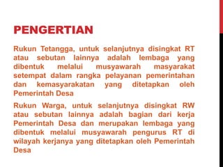Peningkatan Kapasitas Lembaga Desa RT RW.pptx