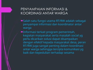 Peningkatan Kapasitas Lembaga Desa RT RW.pptx