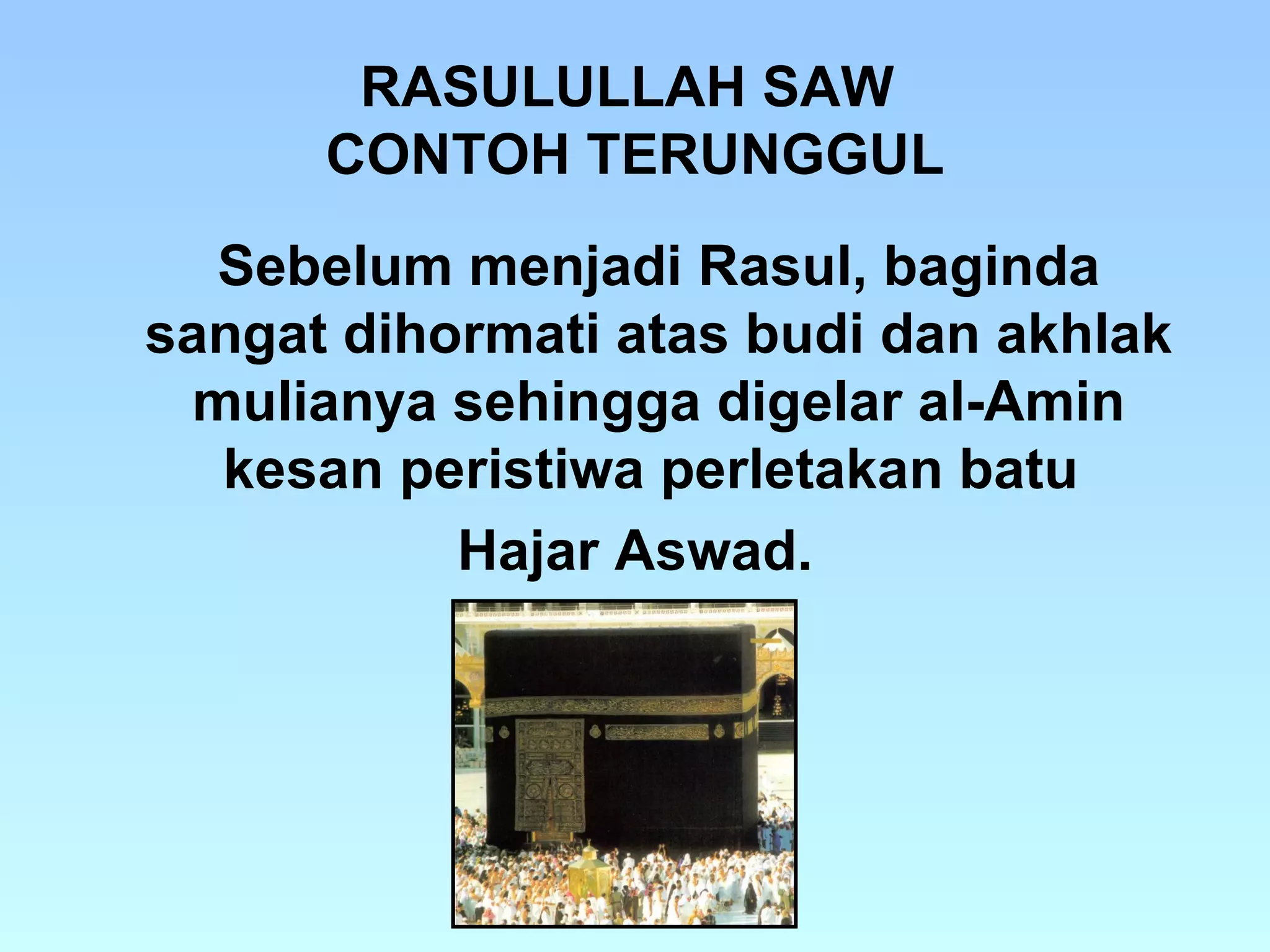 Pel. 25 riwayat hidup rasulullah | PPT