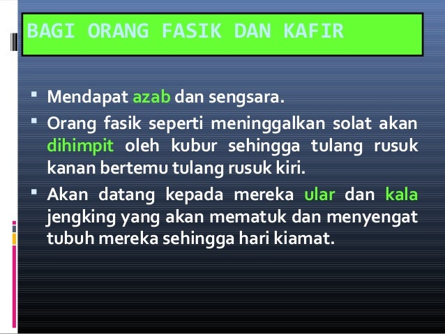 Akidah: Kematian dan alam barzah satu kepastian