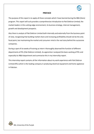 pel-internship-report | PDF