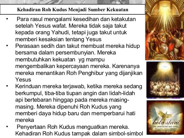 Pel 9 Yesus Mengutus Roh Kudus