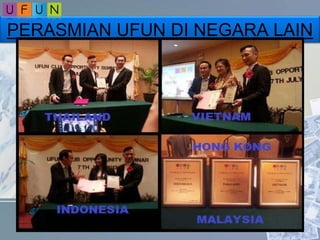 PERASMIAN UFUN DI NEGARA LAIN
 