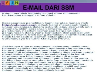 E-MAIL DARI SSM
 