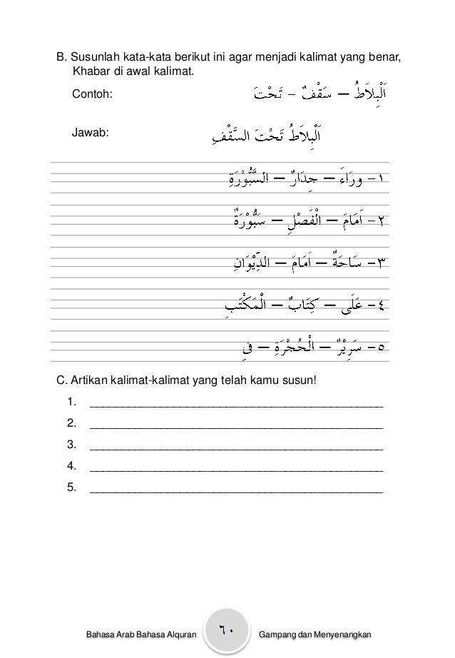 Pelajaran Bahasa Arab Kelas Iii Sd 160902030522