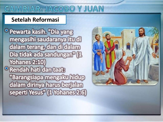 Pelajaran sekolah sabat ke 10 triwulan iii 2013 reformasi 