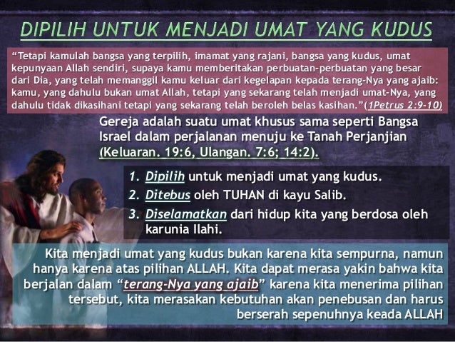 Pelajaran sekolah sabat ke 11 triwulan 1 2016