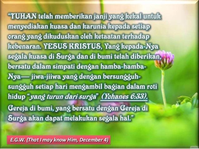 Pelajaran Sekolah Sabat ke-13 Triwulan 2 2016