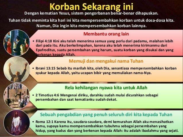 Pelajaran sekolah sabat ke 3 triwulan iv 2013 korban
