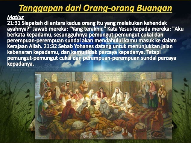 Pelajaran sekolah sabat ke 7 triwulan 1 2014 Yesus dan 