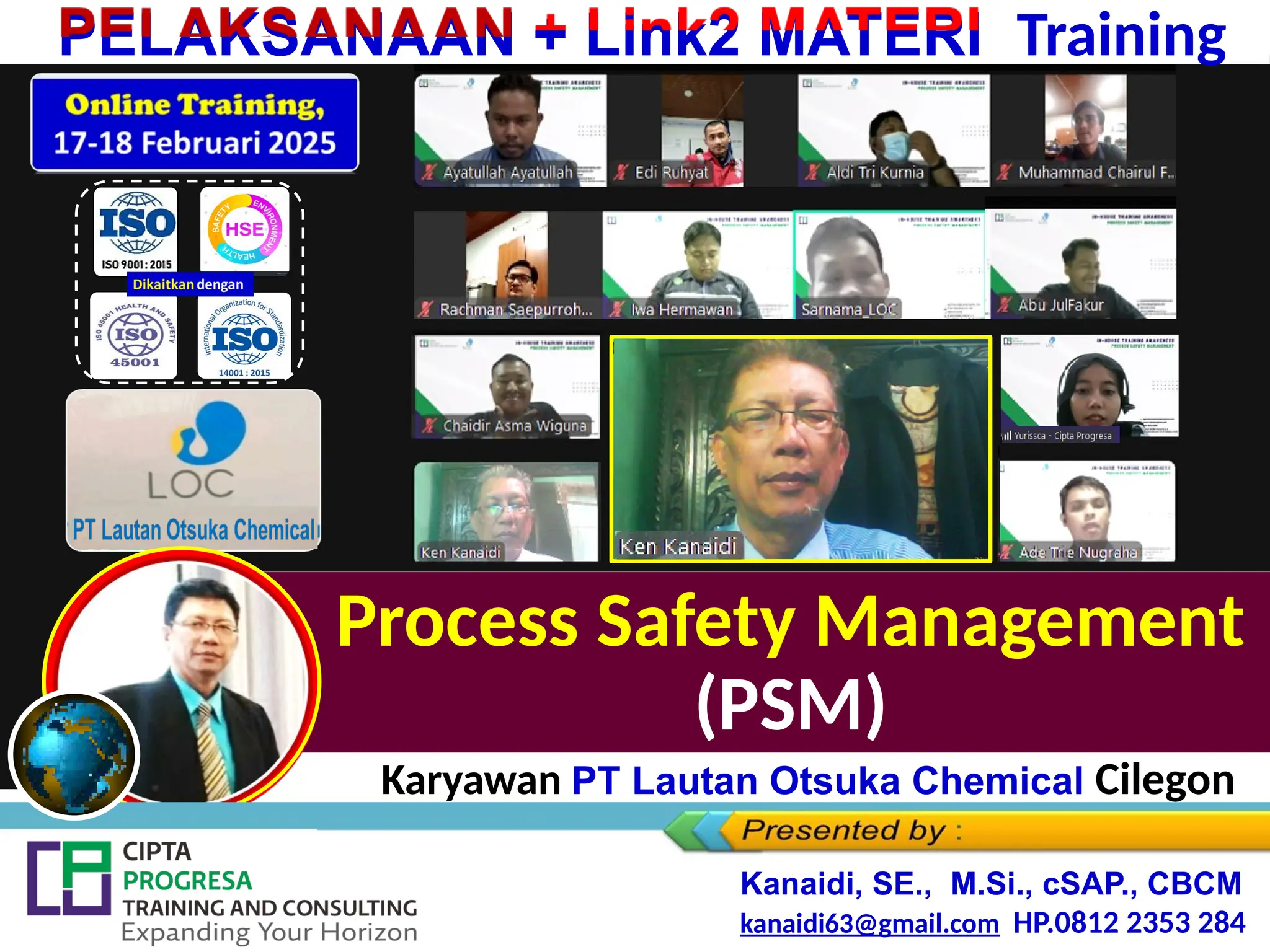 PELAKSANAAN + Link2 MATERI Training *