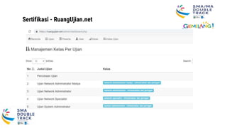 Sertifikasi - RuangUjian.net
30
 