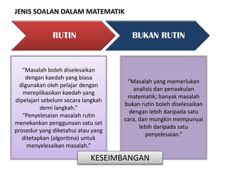 Pelaksanaan Kbat Dalam Matematik