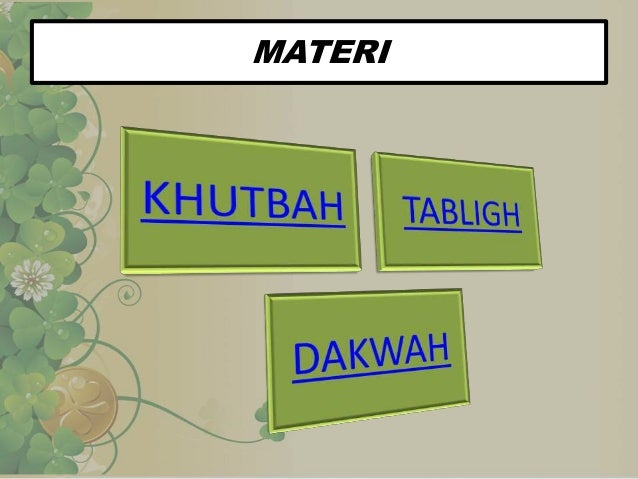 Perbedaan Khutbah Dakwah Dan Tabligh