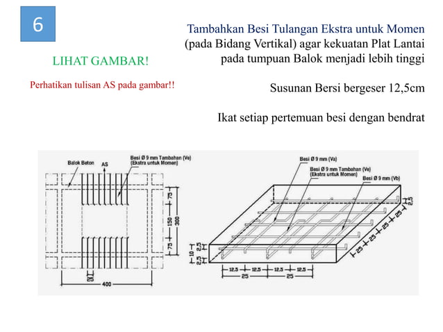 PELAKSANAAN PEMBESIAN PELAT LANTAI | PPT