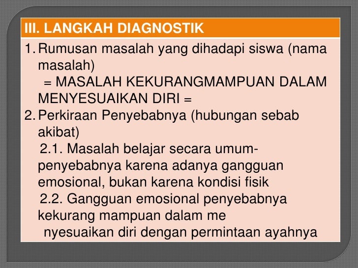 Pelaksanaan program Pelaksanaan program