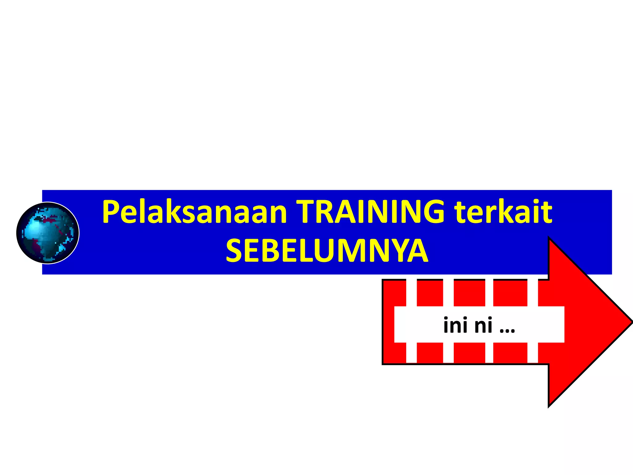 Pelaksanaan Training online 
