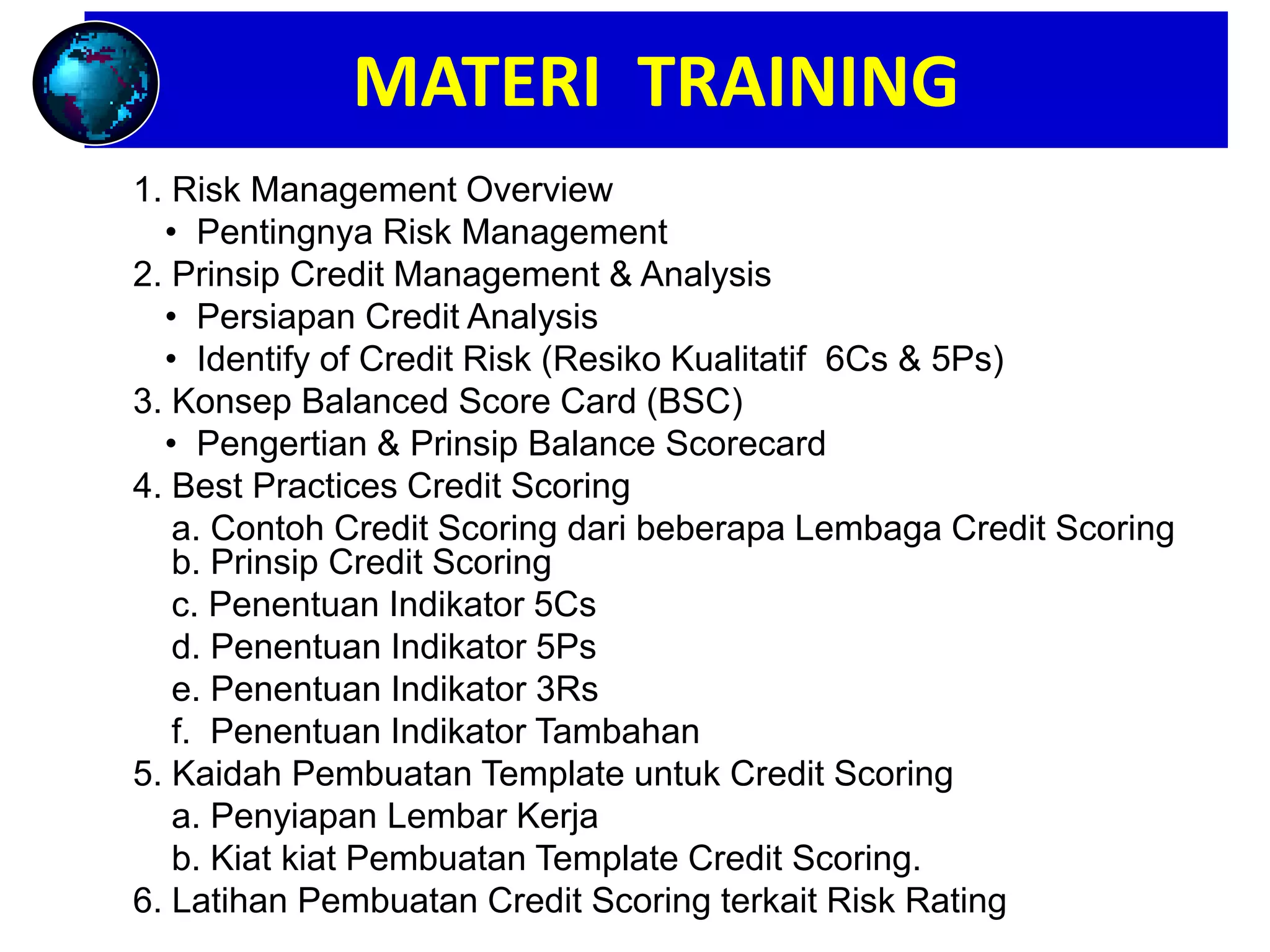 Pelaksanaan Training online 