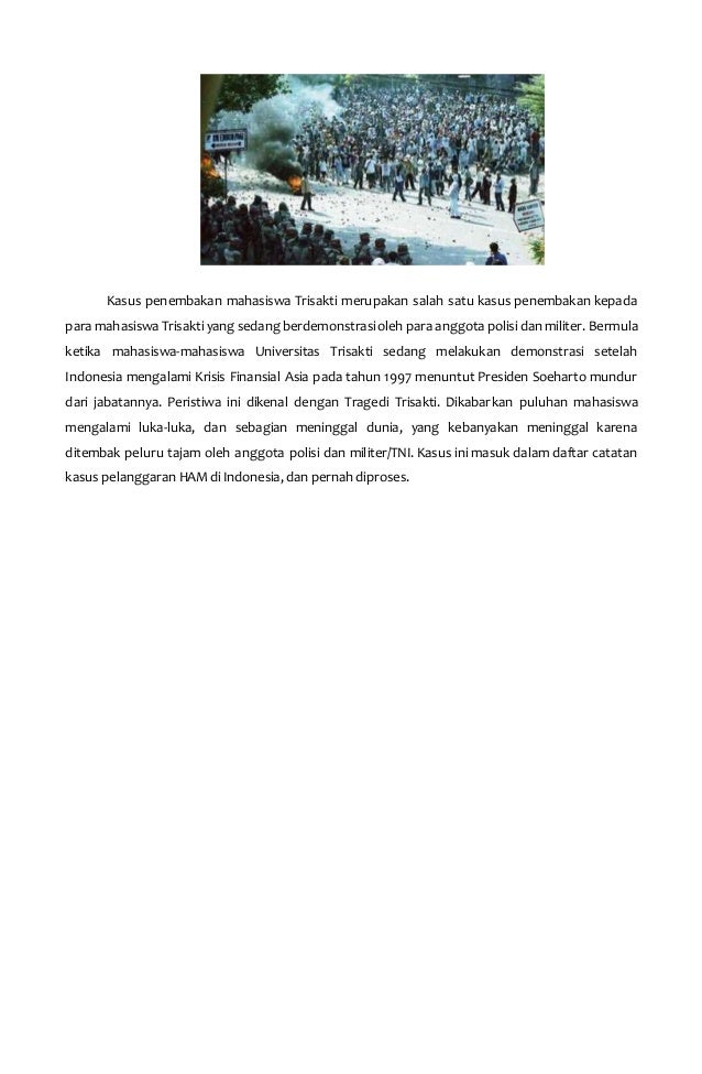 Pelanggaran HAM di indonesia