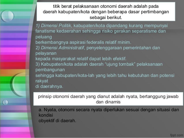Harmonisasi Pemerintah Pusat Dan Daerah Kelas X Bab 4