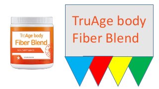 TruAge body
Fiber Blend
 