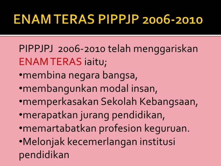 pelan induk pembangunan pendidikan pelan induk pembangunan pendidikan