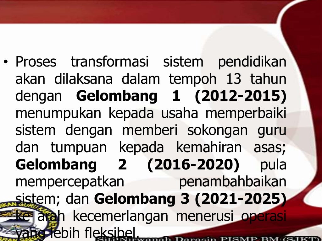 pelan induk pembangunan pendidikan (pipp)