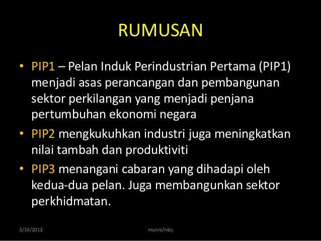 Pelan Induk Perindustrian