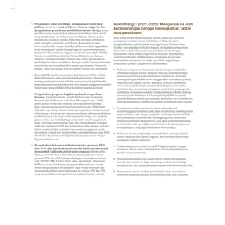 8-9

▪▪ Penamatan kelas peralihan, pelaksanaan rintis bagi
pilihan immersion mata pelajaran Bahasa Inggeris, dan
pengukuhan persediaan pendidikan bahasa ketiga: Kelas
peralihan yang menyediakan sokongan pemulihan untuk murid
yang menghadapi masalah penguasaan Bahasa Malaysia akan
ditamatkan sekiranya mereka menerima sokongan pemulihan
pada peringkat yang lebih awal. Kedua, Kementerian akan
meneroka kaedah memperkenalkan pilihan untuk menggalakkan
lebih pendedahan kepada bahasa Inggeris, seperti memperluas
komponen Kesusasteraan Inggeris di sekolah menengah. Setelah
berjaya mengukuhkan standard bahasa Malaysia dan bahasa
Inggeris, Kementerian akan melihat cara untuk menggalakkan
pembelajaran bahasa tambahan. Sebagai contoh, Kementerian akan
melatih dan menempatkan lebih banyak guru bahasa Mandarin,
bahasa Tamil dan bahasa Arab di sekolah rendah dan menengah.

Gelombang 3 (2021-2025): Menganjak ke arah
kecemerlangan dengan meningkatkan tadbir
urus yang luwes

▪▪ Pengukuhan bahagian-bahagian utama, peranan PPD
dan JPN, dan penstrukturan semula Kementerian untuk
menambah baik mekanisme penyampaian: Berdasarkan
kejayaan inisiatif dalam Gelombang 1 dan penjajaran semula
peranan PPD dan JPN, bahagian-bahagian utama Kementerian,
iaitu BPPDP, BPK, LP dan JNJK, akan diperkukuh. Organisasi
KPM secara keseluruhannya juga perlu distrukturkan semula
untuk menghapuskan pelaksanaan tugas secara sendirian dan
memindahkan lebih ramai kakitangan ke pejabat JPN dan PPD
yang menyediakan sokongan barisan hadapan kepada sekolah.

▪▪ Pelaksanaan program dan inovasi ICT bagi kumpulan dengan
keperluan khusus untuk meningkatkan standard pembelajaran
mereka secara berterusan;

Fasa ketiga memberikan tumpuan kepada pemacuan trajektori
peningkatan prestasi sistem pendidikan di Malaysia, iaitu
menganjakannya ke kedudukan sepertiga teratas di dunia, Fasa
ini akan menumpukan perhatian kepada peningkatan pengurusan
berasaskan sekolah dan penyemaian budaya kecemerlangan
kepimpinan rakan sebaya yang lebih profesional. Kepimpinan,
sedemikian dijangka lebih berupaya melakukan inovasi dan
melonjakkan pencapaian ke tahap yang lebih tinggi dengan
memastikan perkara yang berikut dilaksanakan:

▪▪ Perluasan pengurusan berasaskan sekolah dengan memberikan
lebih kuasa kepada sekolah mengenai isu yang berkaitan dengan
▪▪ Inovasi ICT: Setelah menyediakan keperluan asas ICT di sekolah,
pelaksanaan kurikulum dan peruntukan belanjawan. Guru dan
Kementerian akan mula meneroka bagaimana inovasi, khususnya
semua pemimpin sekolah harus menggunakan sepenuhnya peluang
tentang pembelajaran jarak jauh dan pembelajaran langkah kendiri,
yang diberikan kepada mereka. Bagi guru, peluang ini meliputi
dapat digunakan untuk memperluas akses kepada pengajaran berkualiti
keluwesan isu profesional yang berkaitan dengan jadual waktu
tinggi tanpa mengambil kira tahap kemahiran atau lokasi murid.
kurikulum dan penyusunan pengajaran, pendekatan pedagogi dan
pentaksiran berasaskan sekolah. Untuk pemimpin sekolah, peluang
▪▪ Pengukuhan program bagi kumpulan berkeperluan
ini merangkumi keluwesan hal kepimpinan pendidikan seperti
khusus: Kumpulan murid, seperti Peribumi dan Kumpulan
penambahbaikan sekolah, perancangan kurikulum dan kokurikulum,
Minoriti lain (Indigenous and other Minority Groups - IOM),
serta hal kepimpinan pentadbiran, seperti peruntukan dana sekolah;
murid pintar cerdas dan berbakat serta murid berkeperluan
khas biasanya mempunyai keperluan berbeza yang tidak dapat
▪▪ Pembentukan budaya pemimpin rakan sebaya ke arah
dipenuhi sepenuhnya dalam sistem aliran perdana. Dalam tempoh
kecemerlangan profesional. Guru akan memberikan bimbingan dan
Gelombang 2, Kementerian akan menyediakan pilihan untuk laluan
inspirasi antara satu dengan yang lain , berkongsi amalan terbaik
pembelajaran pantas bagi murid berprestasi tinggi, dan program
dan memastikan rakan mereka bertanggungjawab memenuhi
pintar cerdas dan berbakat bagi setiap kohot murid yang berada
standard profesional. Kementerian juga akan mempertimbangkan
pada 1% teratas. Kementerian juga akan mengukuhkan program
pembentukan skim persijilan yang berkaitan dengan penguasaan
sedia ada bagi murid IOM dan berkeperluan khas dengan melabur
kecekapan guru yang digariskan dalam Gelombang 1;
dalam sumber fizikal tambahan dan sumber pengajaran untuk
menambah tempat dan membolehkan sokongan khusus yang lebih
▪▪ Perluasan inovasi yang berjaya meningkatkan kecekapan dalam
disediakan bagi memenuhi keperluan kumpulan murid dengan
bahasa Malaysia dan bahasa Inggeris, dan perluasan penawaran
keperluan khusus ini.
pengajaran bahasa tambahan;

▪▪ Pelaksanaan kemajuan dan laluan kerjaya baharu berdasarkan
prestasi dan kompetensi bagi semua pegawai Kementerian bagi
mengukuhkan dan menginstitusikan transformasi Kementerian; dan
▪▪ Penyemakan semula struktur persekolahan bagi menentukan
keperluan laluan dan pilihan persekolahan yang lebih optimum.

 