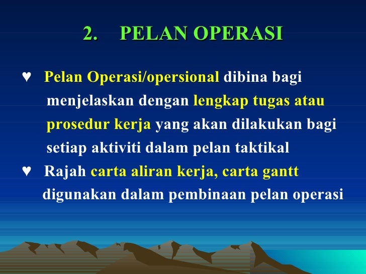 Pelan taktikal
