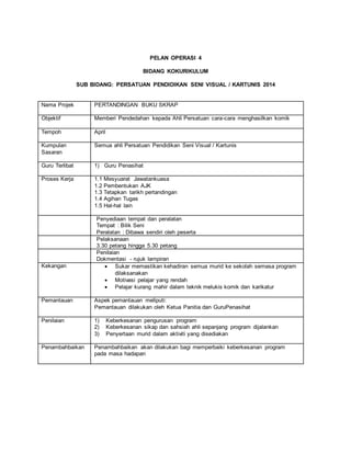 Pelan taktikal dan operasi