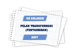 Pelan Transformasi (Pentadbiran)