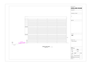 -0.60
P R O J E C T
DWELLING HOUSE
O W N E R
-
C O N S U L T A N T
-
N O T E
T I T L E
VIEW
S U B T I T L E
DATE OF
COMPLETION
SCALE
SHEET
NUMBER
2.2
1:100
APPR
NAME
ARCHITECT
STRUKTURE/
CONTRUCTION
APPROVED
SEPTIA EDI PRATAMA
TITLE
-
CHECKED
SEPTIA EDI PRATAMA
- FRONT SIDE RIGHT
FRONT SIDE RIGHT
SCALE 1:100
 