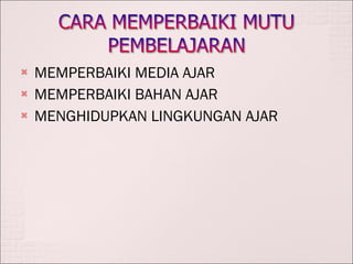 Pelatihan applied approach | PPT