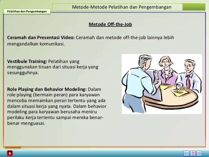 Pelatihan dan pengembangan