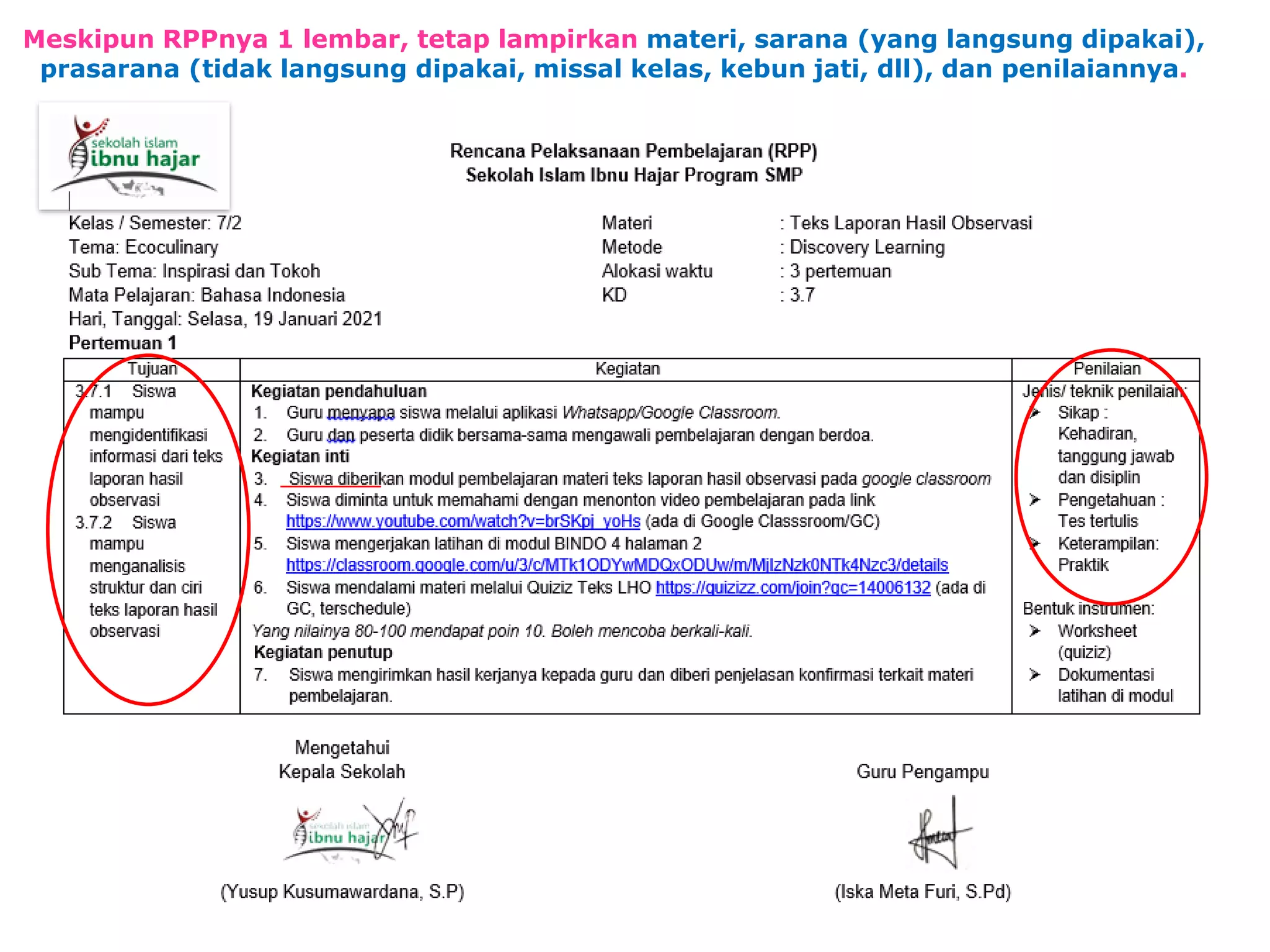 Pelatihan lesson plan online 2021 2022 pptx