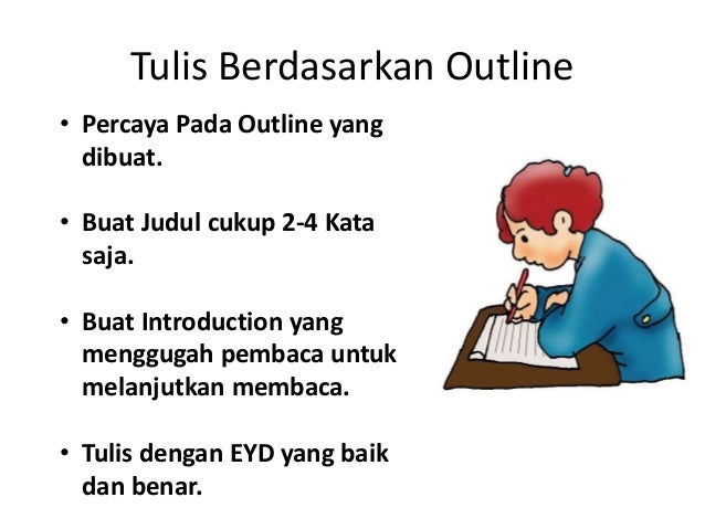 Pelatihan menulis essay