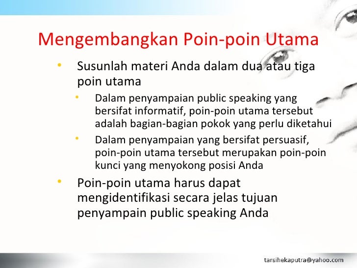 Pelatihan Public Speaking